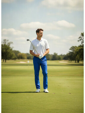 RLX Ralph Lauren Men's Blue Golf Pants Size 34x32